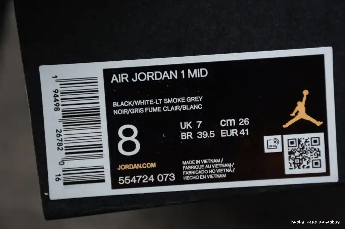 Cheap Husky Shadow Mid 1 AIR Jordan 554724-073 White 0617